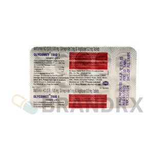Glycomet Trio 1/0.2/500 mg USV Private Ltd.
