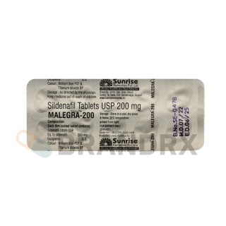 Malegra 200 mg Sunrise