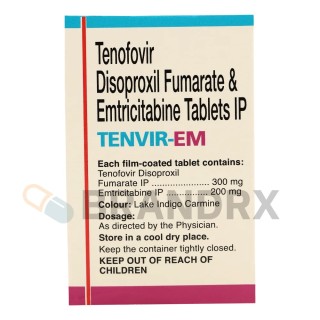 Tenvir-EM 300/200 mg Cipla Tenvir-EM 300/200 mg Cipla