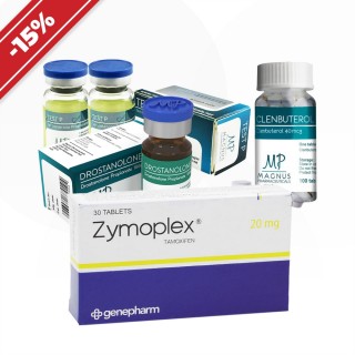 The course of drying: beginner [III]. Testosterone propionate, drostanolone and clenbuterol